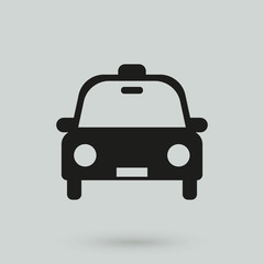 taxi icon vector