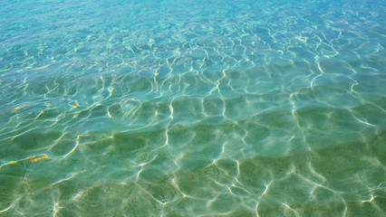 Ocean wave, Texture on water, aqua Background.