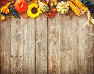 Colorful background for Halloween and Thanksgiving