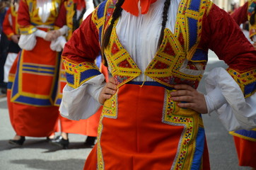 Obraz premium Folk of Sardinia 