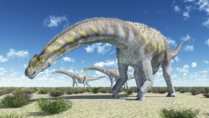 Dinosaurier Argentinosaurus © Michael Rosskothen