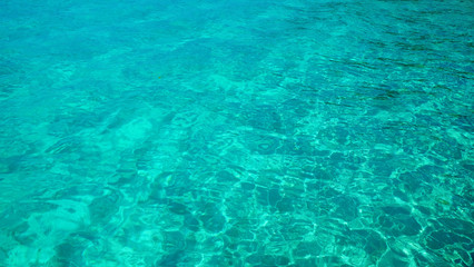 Ocean wave, Texture on water, aqua Background.