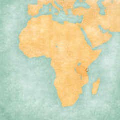 Map of Africa - Zanzibar