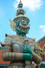 Grand Palace Temple in Bangkok, Thailand	