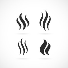 Smoke vector icon © Arcady
