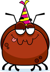 Cartoon Ant Drunk Party