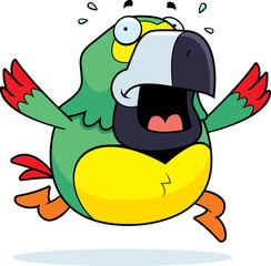 Cartoon Parrot Panic