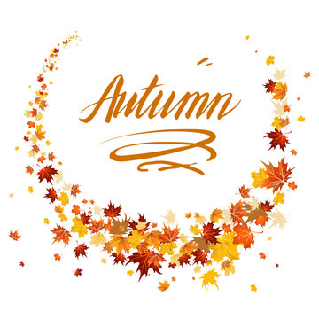 Beautiful autumn design