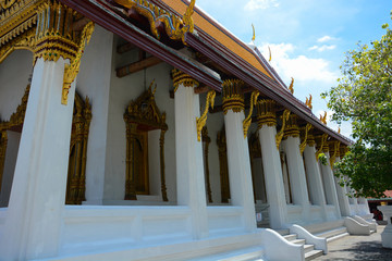 Naklejka premium Grand Palace Temple in Bangkok, Thailand 