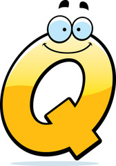 Cartoon Letter Q