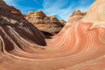The Wave in North  Coyote Buttes, Arizona