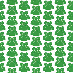 pattern background people icon