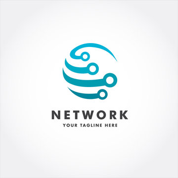 Network logo discount