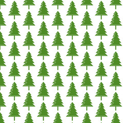 Pattern background christmas tree icon