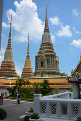 Naklejka premium Wat Pho Temple in Bangkok, Thailand