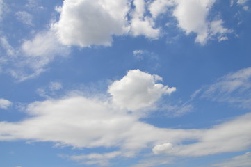 Naklejka na ściany i meble Clouds In The Sky