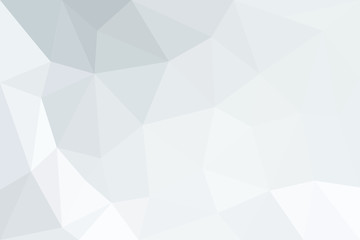 Light-colored vector background in low poly style