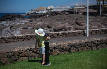 toddler girl trip Canary island