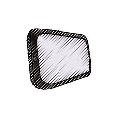 Mobile smartphone technology icon vector illustration graphic design