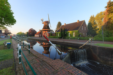 Ostfriesische Landschaften, M&uuml;hle in Westgro&szlig;efehn