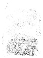 Vector artistic design elements in grunge dust messy dirty style. Texture dynamic overlay. Small brush splatter and rough grainy noise