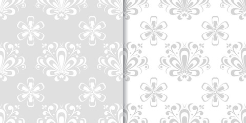 Floral seamless pattern. Vector illustration