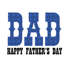 blue bandana dad fathers day