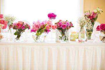 Floral wedding decoration