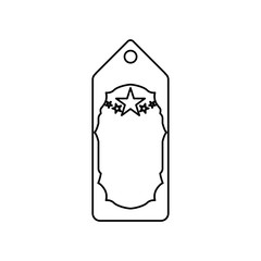 Shopping tag label icon vector illustration graphic design