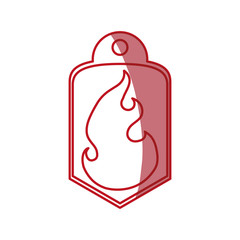 Shopping tag label icon vector illustration graphic design