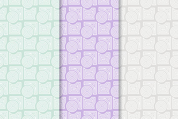 Abstract decorative seamless pattern