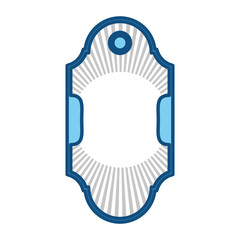 Shopping tag label icon vector illustration graphic design