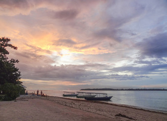 Obraz premium Gili Air at Indonesia