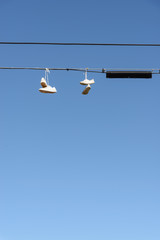 shoes on a wire