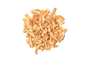 Toasted coconut chips