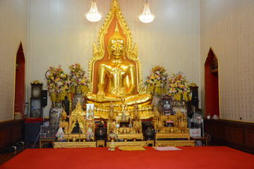 Wat Traimit Golden Buddha Temple in Bangkok, Thailand