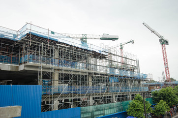 Building under construction