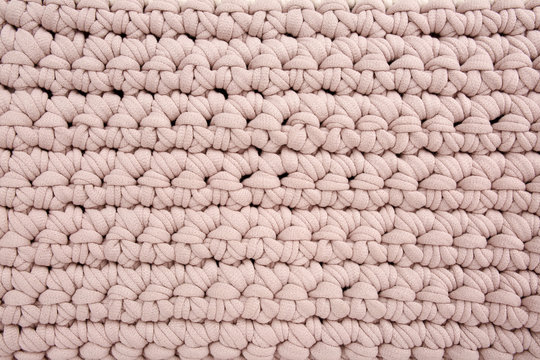 crochet pattern closed up background