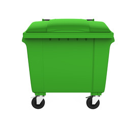 Outdoor Trash Can Bin