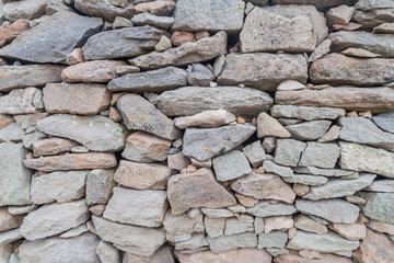 Detail of a stone wall