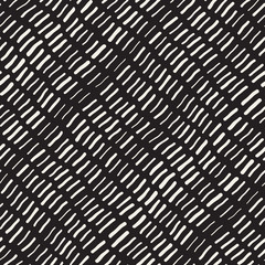 Abstract Background With Rounded brush strokes. Doodle Vector Seamless Pattern.