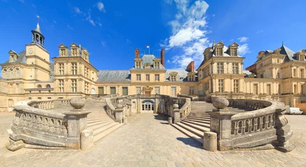 Papier Peint photo autocollant Château Château de Fontainebleau, Seine-et-Marne 