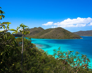 View from St John, Virgin Islands