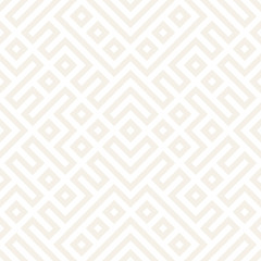 Geometric Ethnic Lattice. Stylish Subtle Texture. Vector Abstract Seamless Pattern.