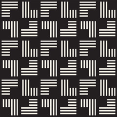 Seamless pattern with stripes. Vector abstract background. Stylish lattice structure