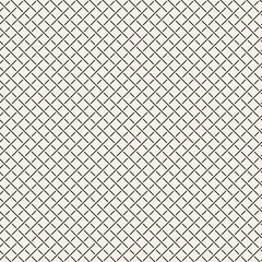 Fototapeta premium Seamless woven stripes lattice pattern. Modern stylish texture. Repeating abstract background with interlacing lines. Simple grid