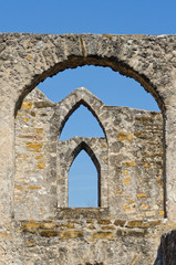 Fototapeta na wymiar Arches of Mission San Jose in San Antonio Missions National Historical Park