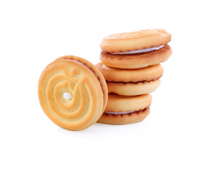  cookies isolated on white background