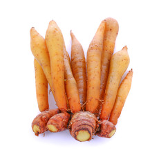 finger root isolated on white background