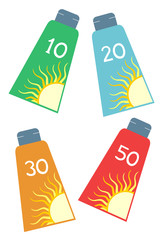 sun protect bottle lotion